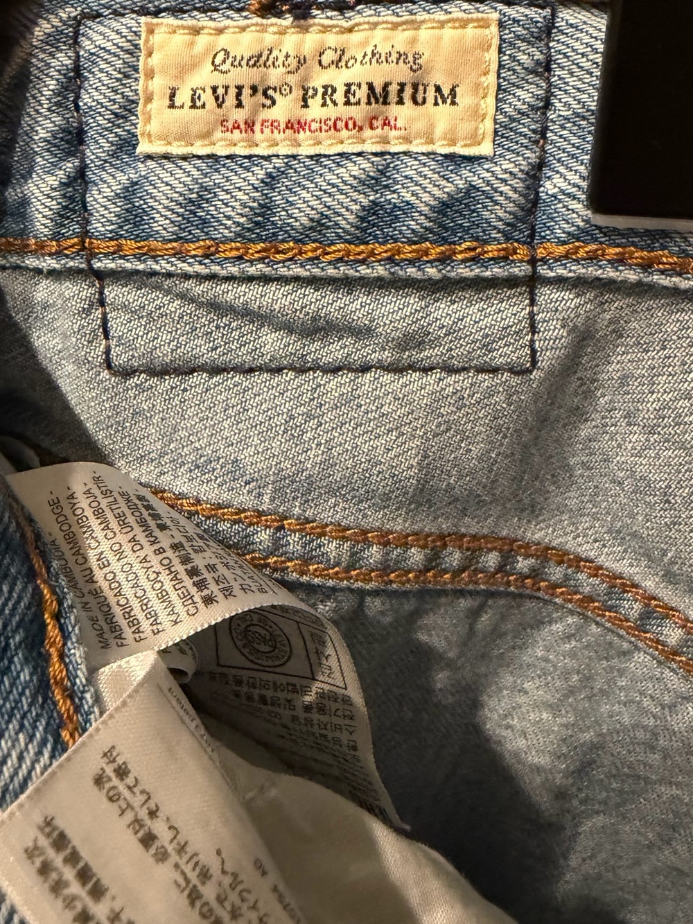 LEVI'S Ribcage Straight Ankle Jeans in
Dance Around sz 27 - Picture 4 of 8
